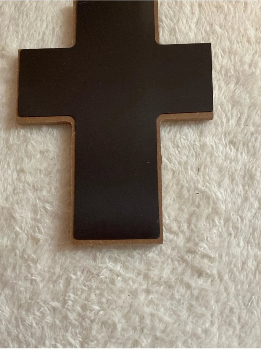 Grace Amazing Cross Wall Art – White & Green Eucalyptus Accent